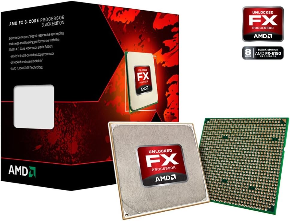 AMD FX 6100 6-Core 3.3GHz Socket AM3+ Processor FD6100WMGUSBX