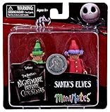 The Nightmare Before Christmas Minimates Santa's Elves Minifigure 2-Pack