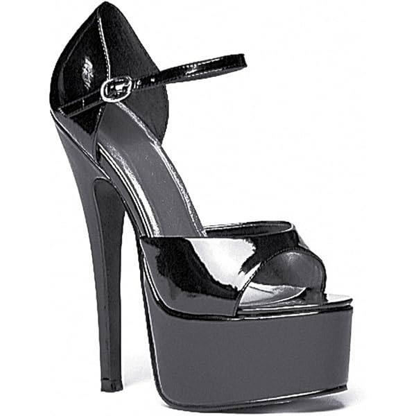 め*ち様 【新品・未使用】ELLIE ジョーゼットPT【BLACK】　XSサイズ Amazon.com | Ellie Shoes Women's 652-Prince Platform Pump