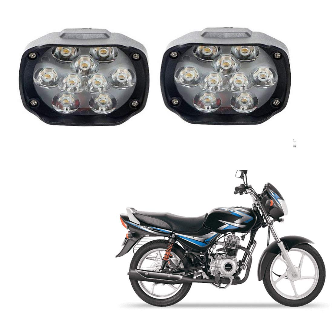 bajaj ct 100 led headlight
