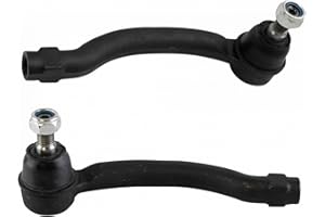 TRQ Front Outer Tie Rod Set Compatible with 2007-2013 Acura MDX 2010-2013 ZDX 2009-2015 Honda Pilot