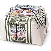 Panettone Tommaso Muzzi Pear and Chocolate, Made in Italy, 1.1 pound