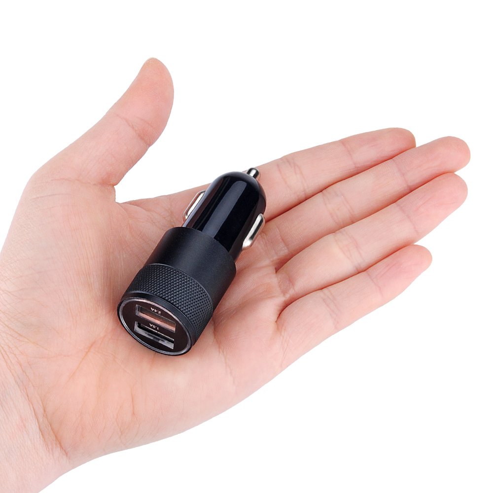 Car Charger,Sicodo 3.4A 2 Pack USB Smart Port Charger Compatible with iPhone 16 15 14 13 12 11 SE X 8 Pro, Pro Max, Plus, Samsung Galaxy S24 S23 S22 S21 S10 Plus S9 Note 20 10+, LG, Pixel, iPad Pro