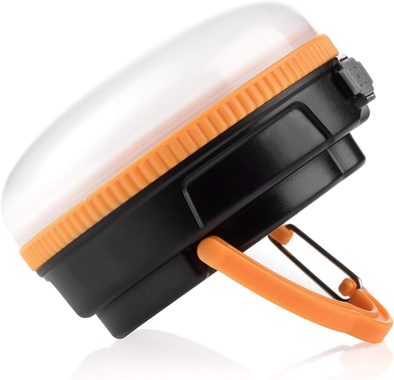 Supernova Halo 180 Extreme Rechargeable LED Camping and Emergency Lantern - The Brightest Most Versatile Tent Light Available - Backpacking - Hiking - Auto - Home - College - Scouting (Cadmium Orange) : Sports & Outdoors