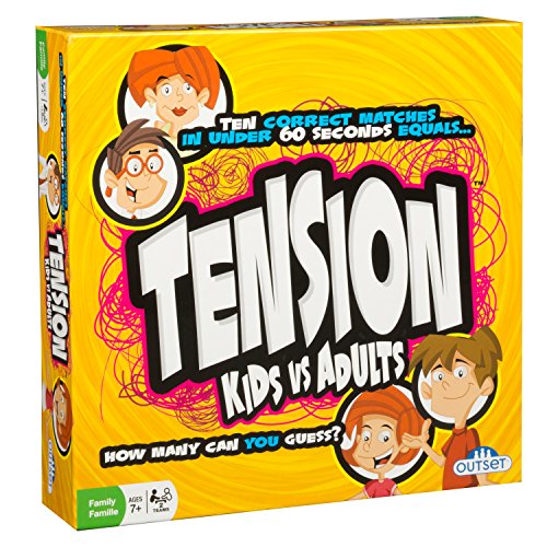 Outset Media - Tension Kids vs. Adults - Family Edition of the Popular UK Game