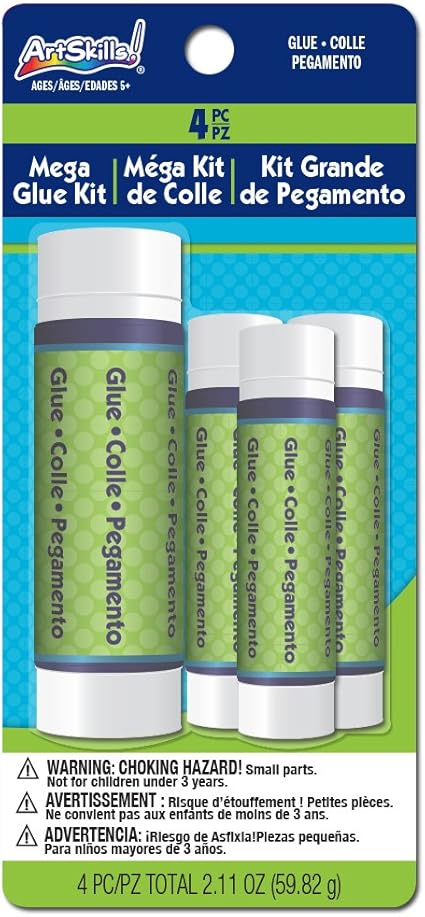 Adtech Multi Temp Glue Sticks 4 Inch Mini Size 5 Pound Box Terrashopia In 2020 Clear Glue Glue Sticks Storing Craft Supplies