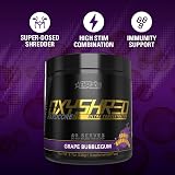 EHP Labs OxyShred Hardcore Pre Workout Powder Grape Bubblegum 40 Servings view 4