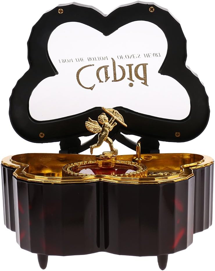 Caja Musical en Forma Mariposa con Cupido Bailarina Tono For Alice: Amazon.es: Hogar