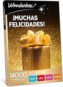 WONDERBOX Caja Regalo -¡Muchas FELICIDADES!- 14.000 ...