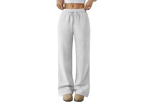 Trendy Queen Womens Sweatpants Baggy Wide Leg Barrel Pants Lounge Comfy Palazzo Joggers with Pockets