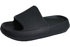 WYSBAOSHU Kids Cloud Slides Girls Boys Slip On Slide Sandals Comfort Non-Slip Thick Sole Slippers Summer Shower Shoes Pool Beach Water Shoes