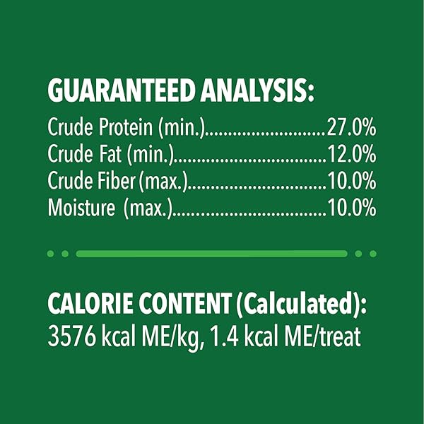 GREENIES CAT TREATS, FELINE VETERINARIAN-RECOMMENDED ADULT NATURAL DENTAL CAT TREATS, OVEN ROASTED CHICKEN FLAVOR, 2.1 OZ. POUCH