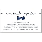 MyExpression.com 48 Bow Tie Bring A Book Card (Navy)