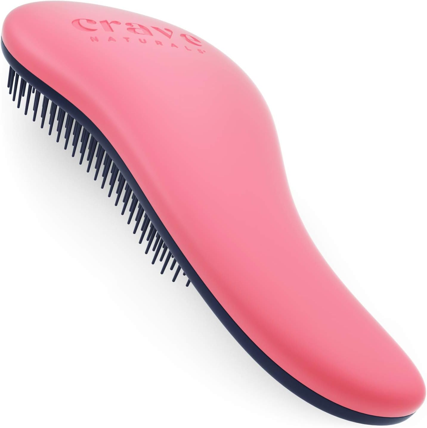 Detangling Brush - Glide Thru Detangler Hair Comb or Brush - No More Tangle - Adults & Kids - Pink - Image 5