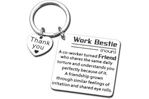 KINMES Funny Work Bestie Gifts for Women Administrative Professional Day Gifts for Colleagues Boss Retirement Promotion Thank You Appreciation Gifts for Coworker Friend Christmas Valentines Day Gifts
