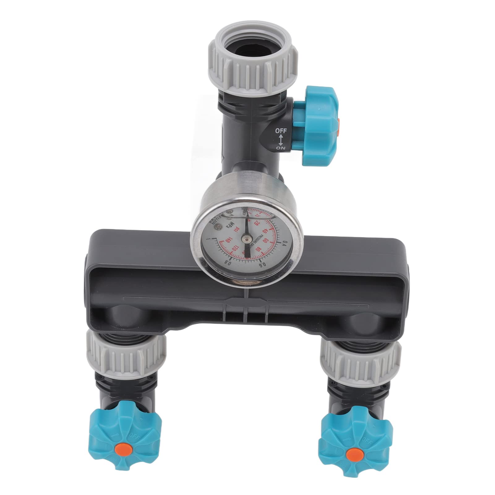 Fdit Adjustable water pressure reducer, visual irrigation water pressure regulator