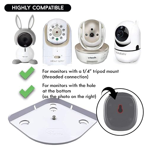 Monitor Holder Arlo Video Baby Monitor Baby Monitor Shelf Mount