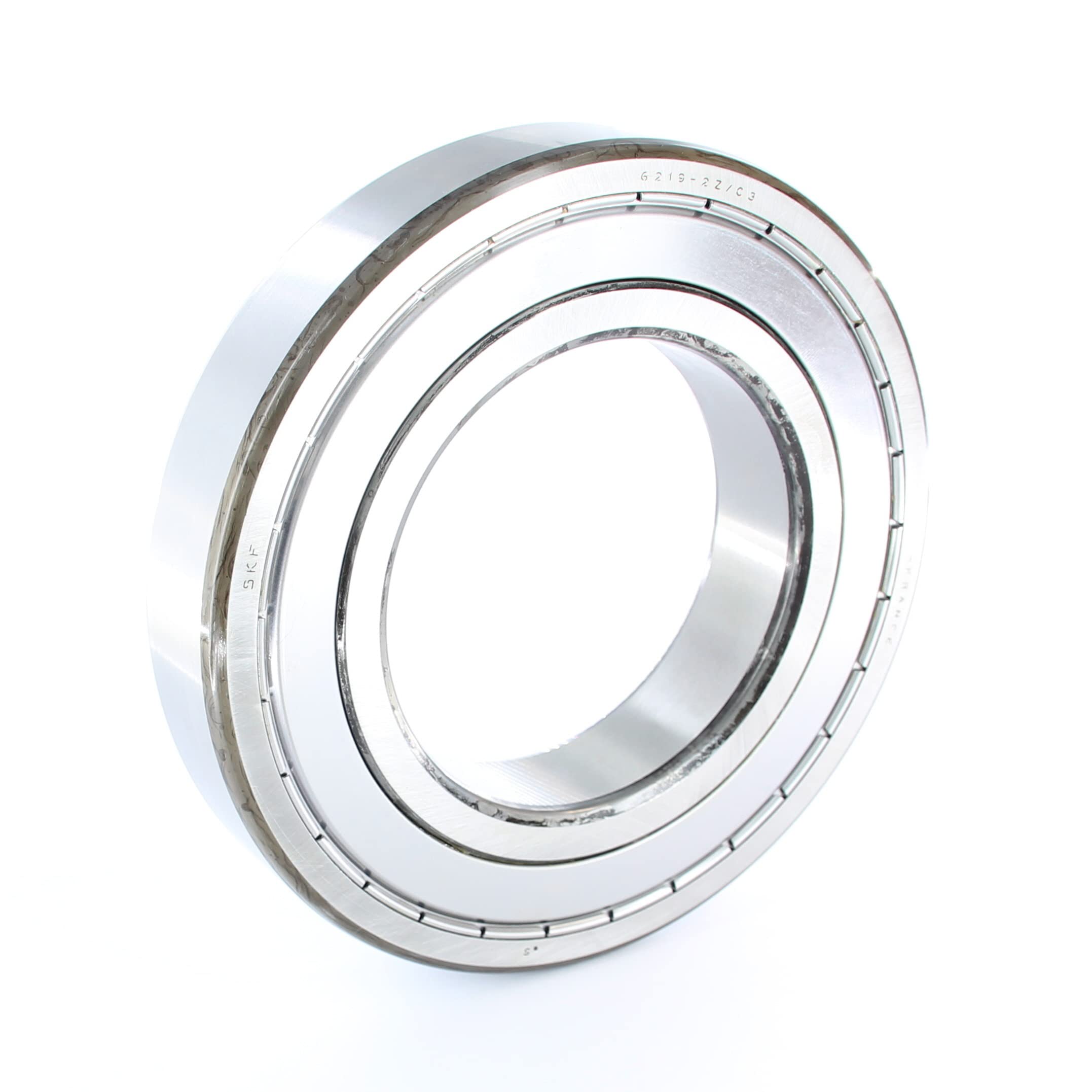 SKF Radial Deep Groove Ball Bearing, 95 ID, Bearing steel