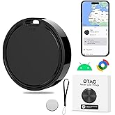 Bluetooth Tracker for Android,Keys Finder and Item Locator,Item Locator Works with Google's Find My Device App(Find Hub),Smart Tracker Tag for Keys,Suitcase,Backpack 1Pack