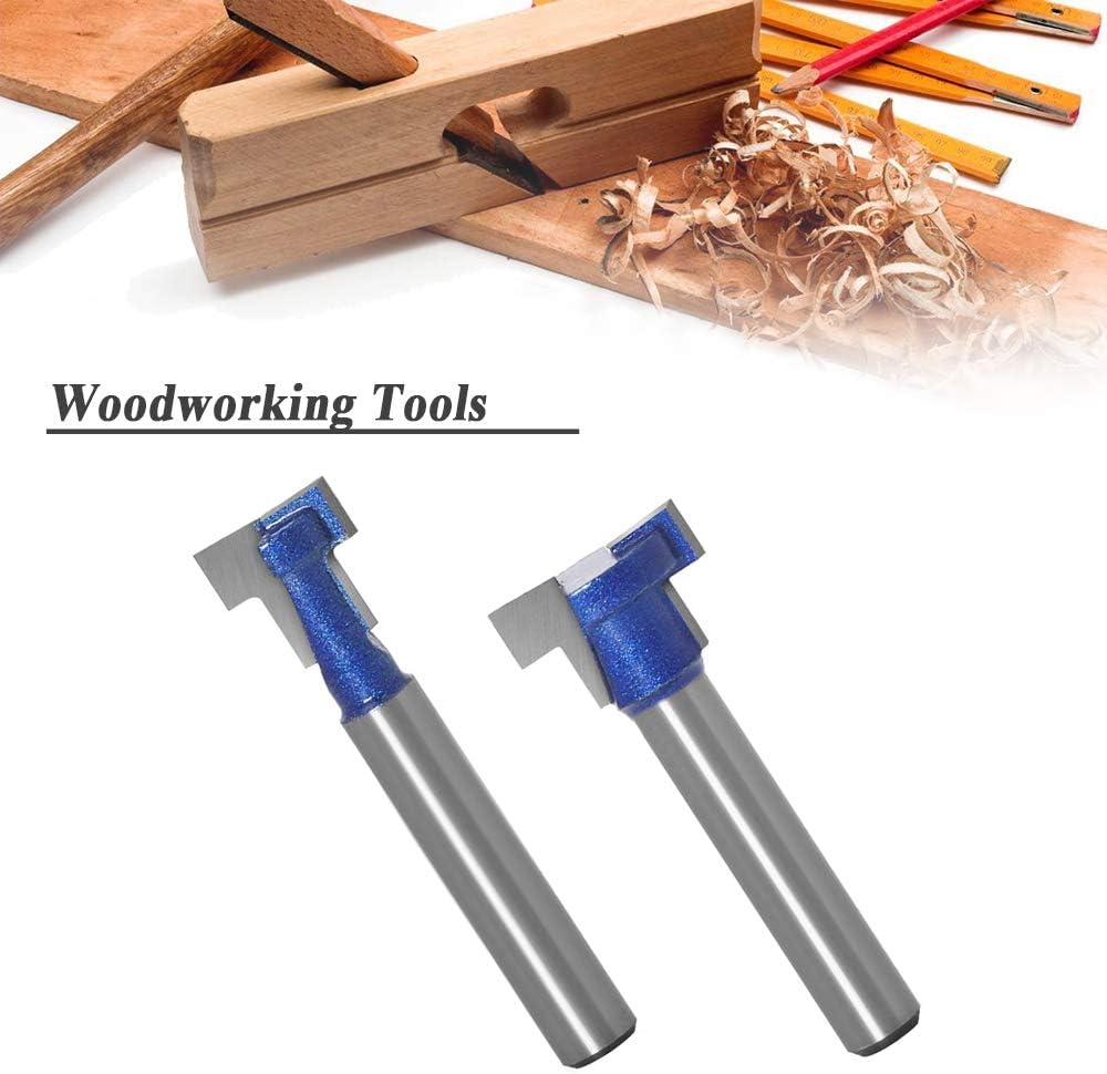 Mesee 2 Pieces T-Slot Router Bits - Image 3