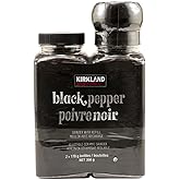 Kirkland Signature Black Pepper Grinder with Refill, 357 grams