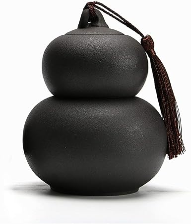 WYJW Tarro de cerámica para condimentos de Calabaza, Tarro Sellado de