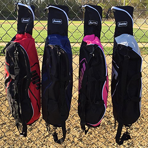 Franklin Sports Youth Baseball Bat Bag Kids Teeball, Softball