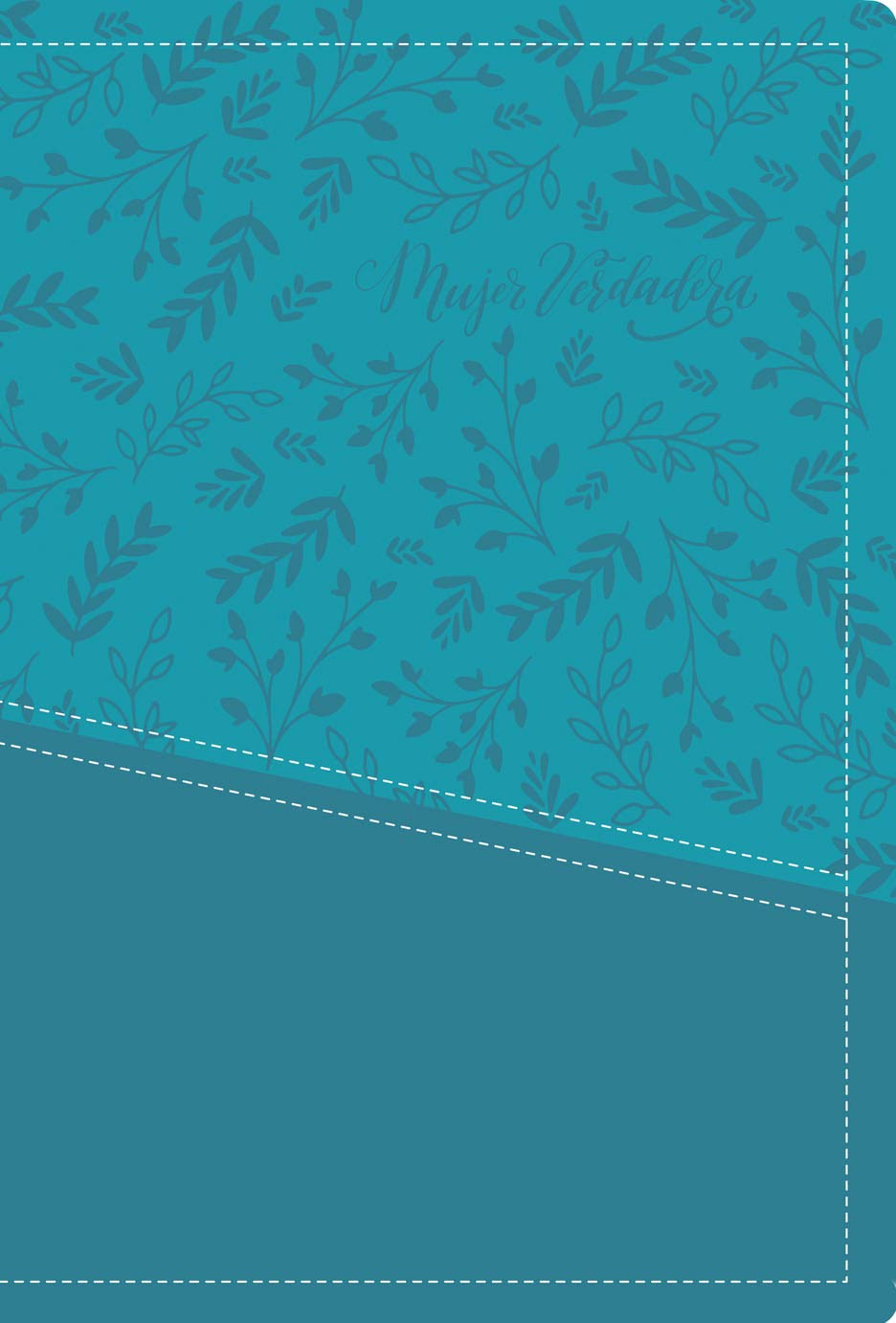 Biblia devocional Mujer Verdadera NBLA - Duotono Aqua (Spanish Edition) Image