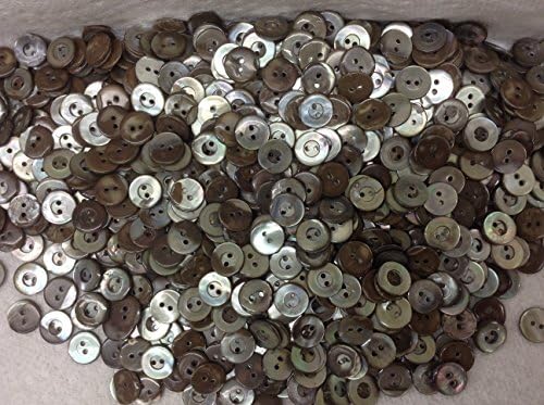 Beautiful Ocean Pearl ~Mother of Pearl Buttons ~ 250 Pcs.~ 1/2" #3 Quality