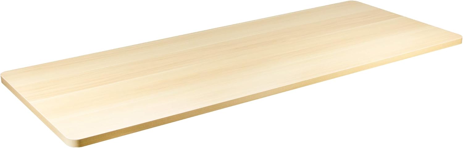 Vivo Desk Top in Light Wood from Amazon (V120EW Vivo Dual Motor Stand Up Desk Review)