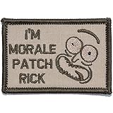 I'm Morale Patch Rick - 2x3 Morale Patch - Desert Sand