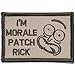 I'm Morale Patch Rick - 2x3 Morale Patch - Desert Sand