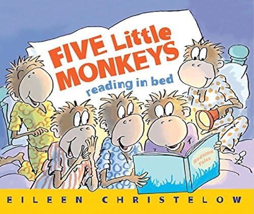Download Five Little Monkeys Reading in Bed PDF