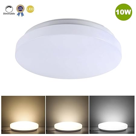 B Right Dimmable Led Flush Mount Ceiling Light Colour Changing 10