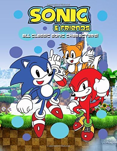 Sonic & Friends Coloring Book: All Classic Sonic Characters! (Volume 2)