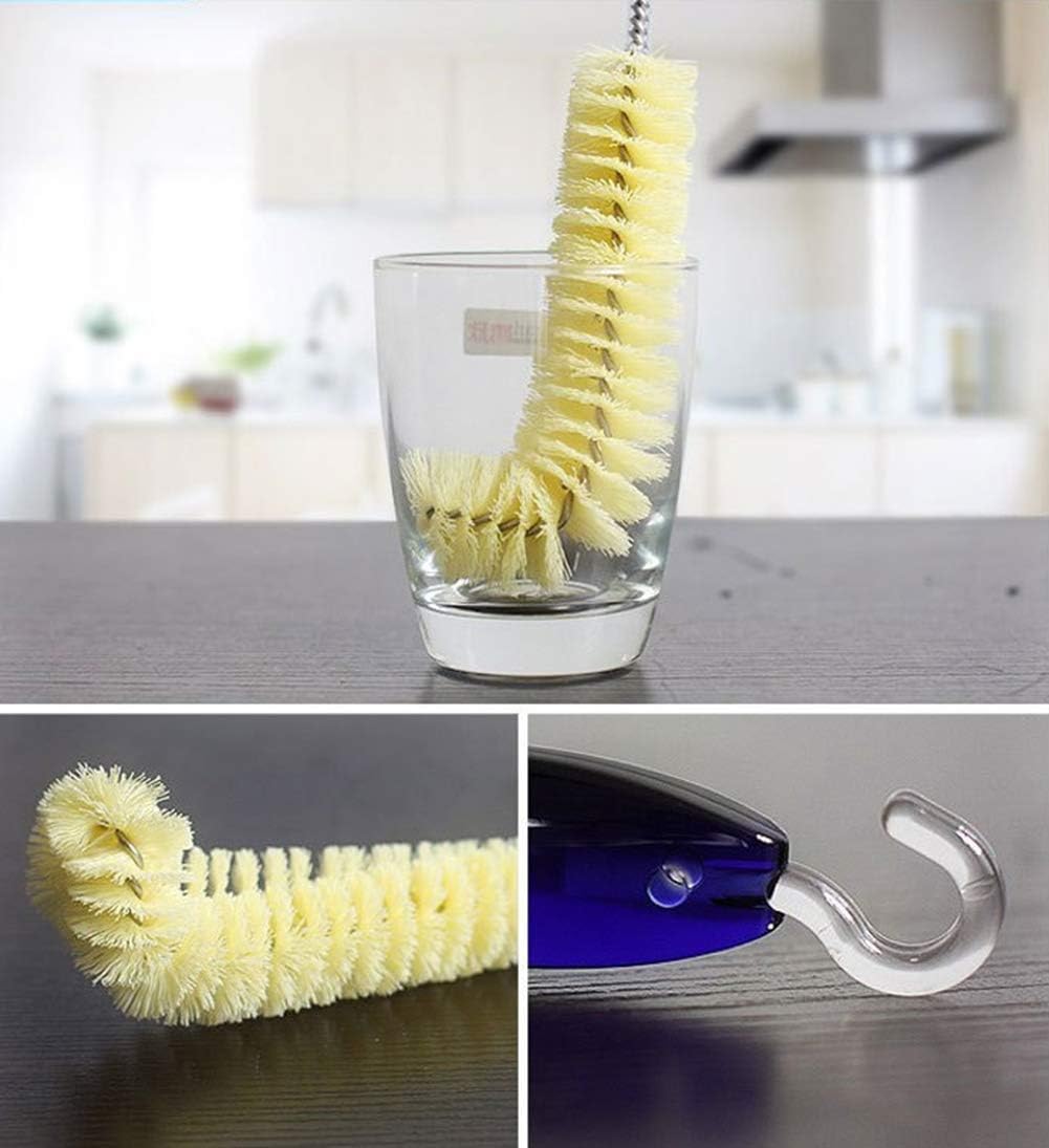 16” Long Bottle Brush Cleaner for Washing Wine, Beer, S’Well, Decanter