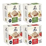 Quaker Baked Squares, Soft Baked Bars, Apple Cinnamon & Strawberry, 5 Bars (Pack of 4) ( Packaging May Vary )