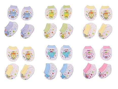 baby mittens and socks