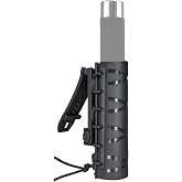 BESWON Universal Baton Holder for Duty Belt, Molle Baton Holster | 21" to 26" Telescopic/Expandable Baton Case, 360&deg; Rotatable Belt Clip, Molle Baton Pouch for Police LE Security Officer