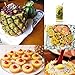 RRecomfit Pineapple Slicer The 2nd Generation Premium 18/10 Stainless Steel Pineapple Peeler Heavy Duty Cutter and De-corer