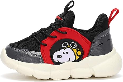 Amazon Co Jp Baoyejia スニーカー キッズ 男の子 女の子 子供靴 16cm cm スヌーピー Snoopy スポーツ スケートシューズ メッシュ 通学履き カジュアルシューズ 通気 防臭 ボーイズ おしゃれ 学校 保育園 運動靴 ホーム キッチン