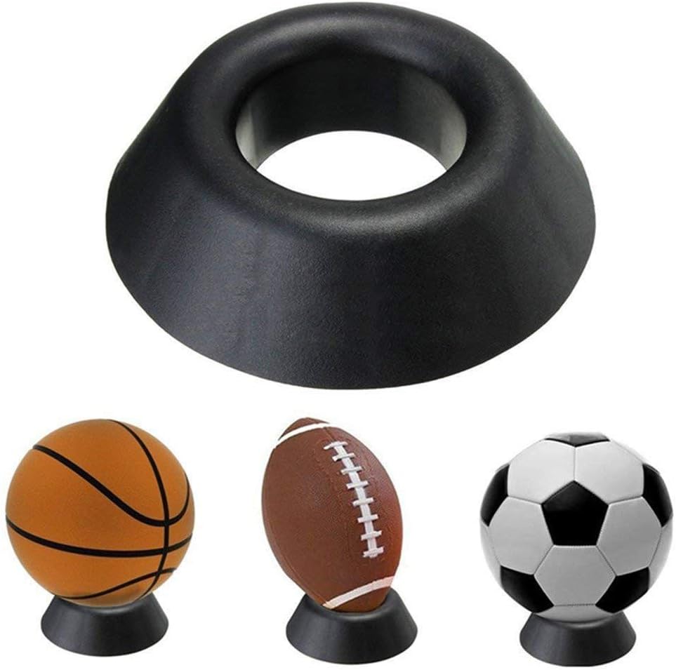 QincLing Ball Stand Basketball Football Soccer Rugby Plastic Display