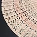 TOOGOO(R) Folding Wooden Carved Sunflower Print Fragrant Hand Fan