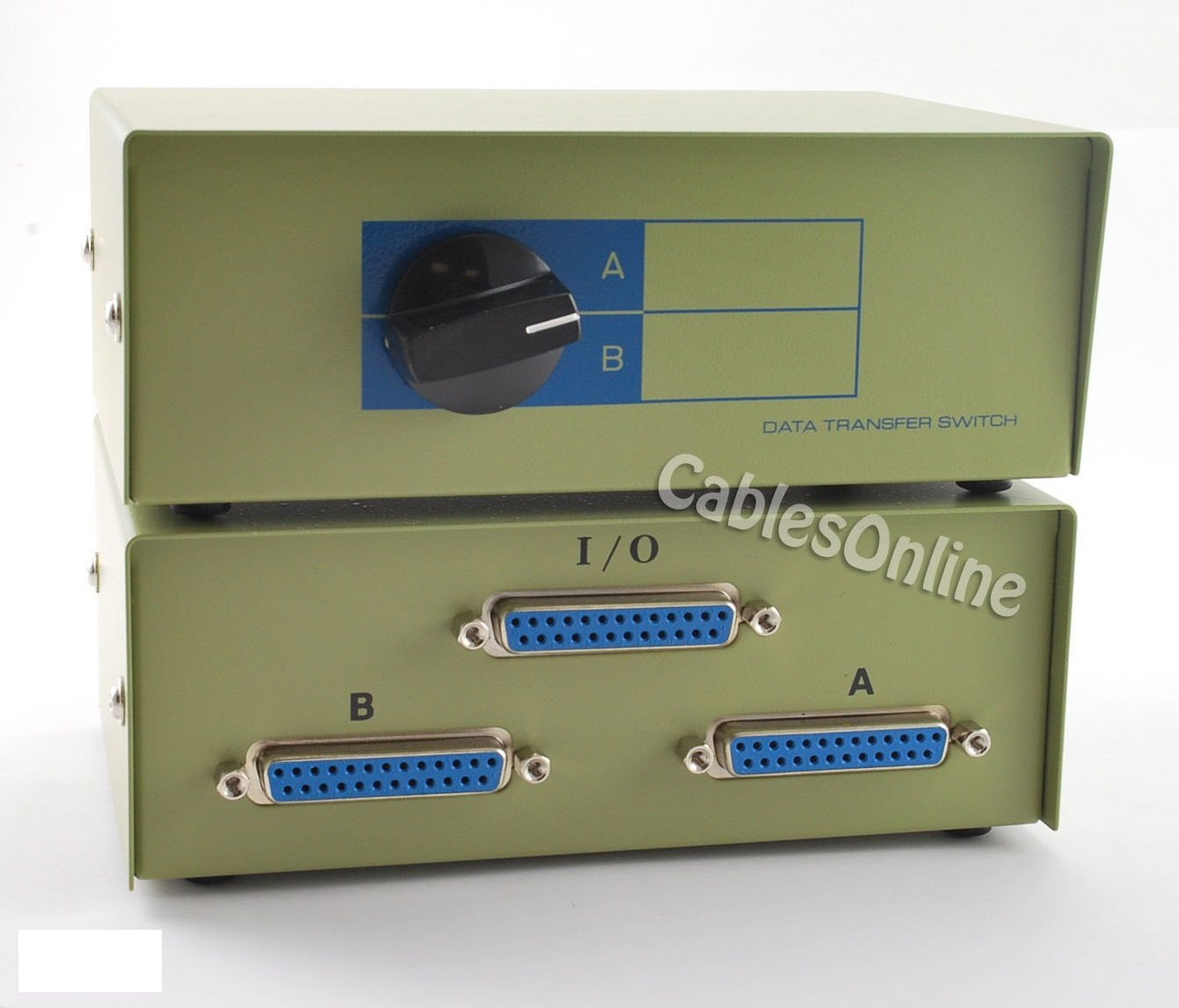 CablesOnline 2-Way A/B DB25 Parallel Printer Rotary