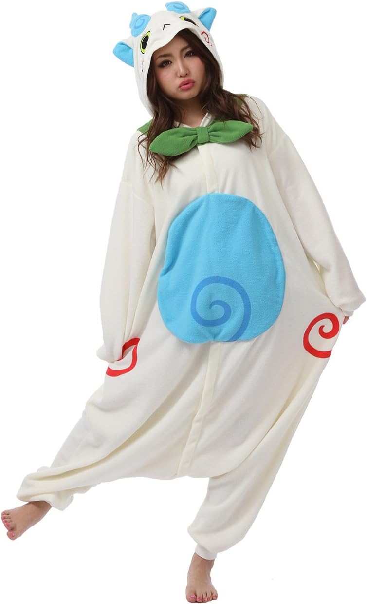 Amazon 妖怪ウォッチ コマさん 着ぐるみ コスチューム 男女共用 フリーサイズ パイル Ban022 コスプレ 仮装 通販