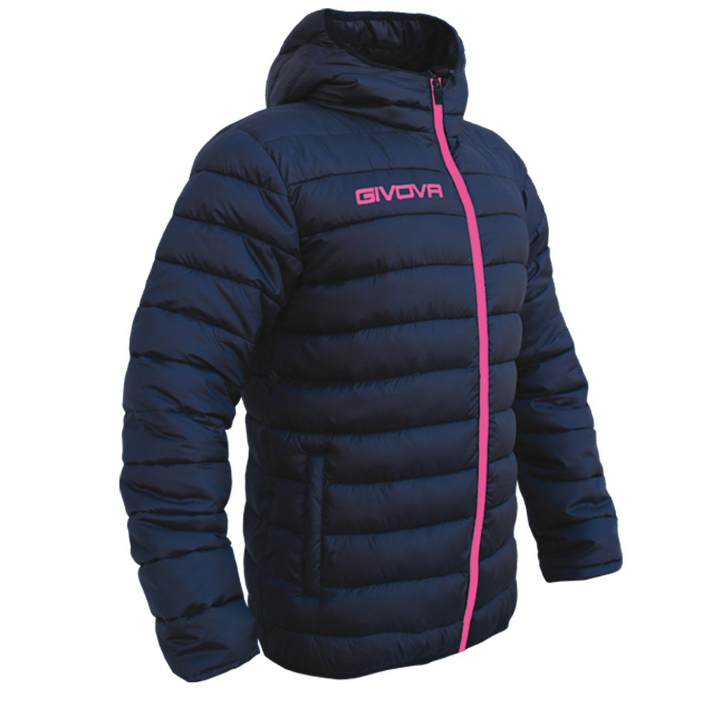 Givova, jacket holland, blue/fuxia, 2XS