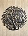 Songbirds Garden Tree of Life Wall Art, Haitian Home Decor, Indoor and Outdoor, Fair Trade 15 x 15 Inches (Songbirds Tree of Life)