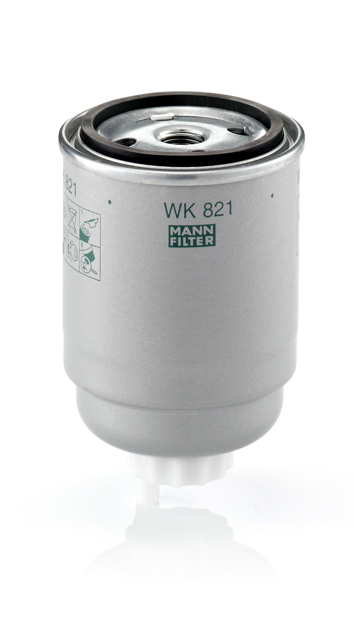 MANN-FILTER WK 821 Fuel Filter - for Cars + Transporters
