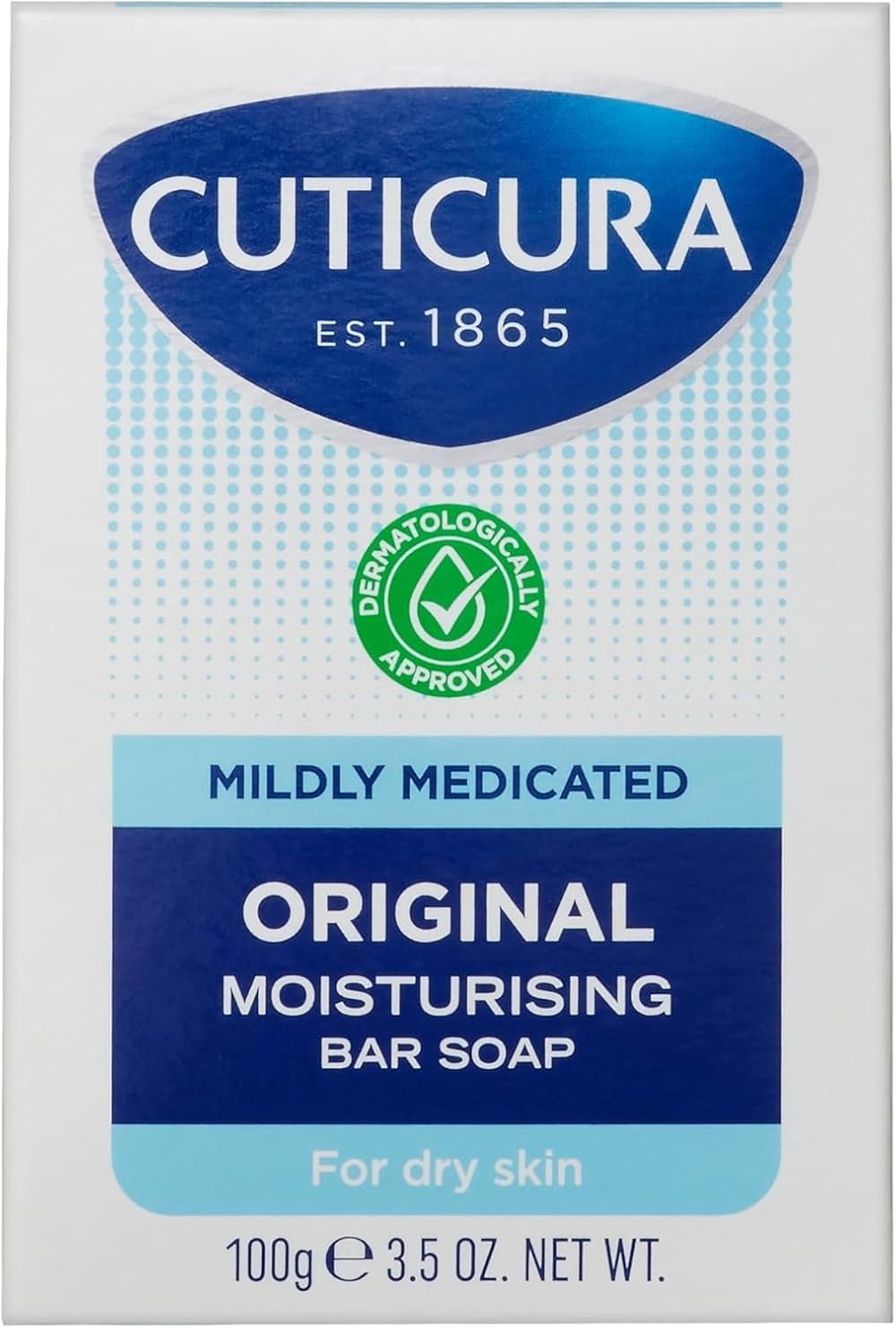 Cuticura Original Moisturising Antibacterial Bar Soap for Dry Skin