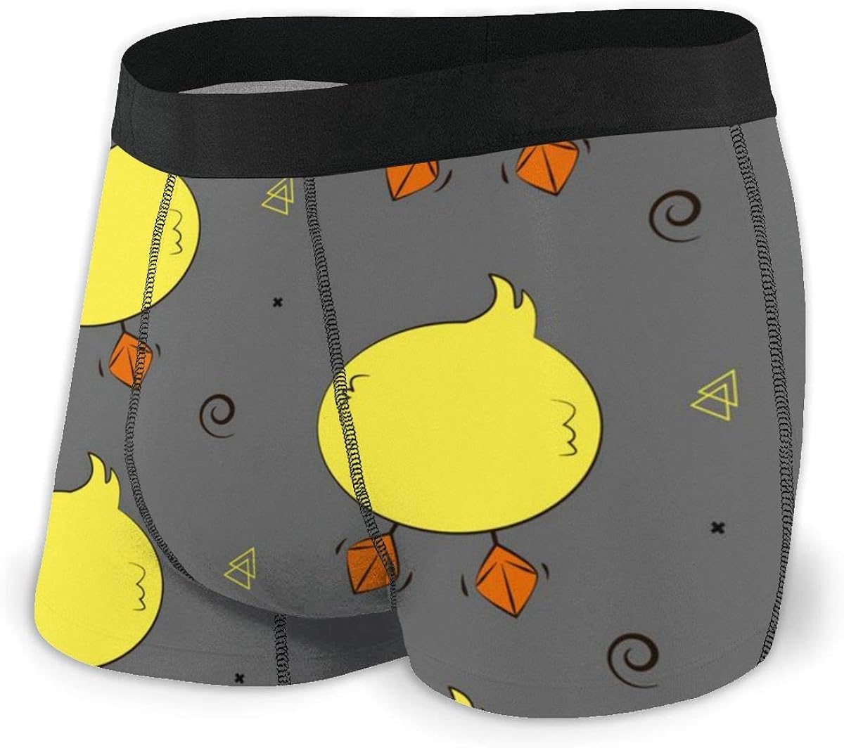 Cute Animal Duck Fashion Boxer Briefs Mens Underwear at Amazon Men’s